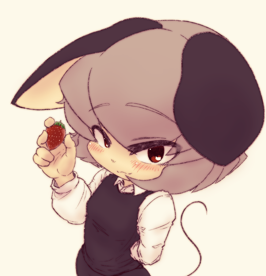 ナズーリン 「#深夜の真剣お絵描き60分一本勝負 」|えすけびのイラスト