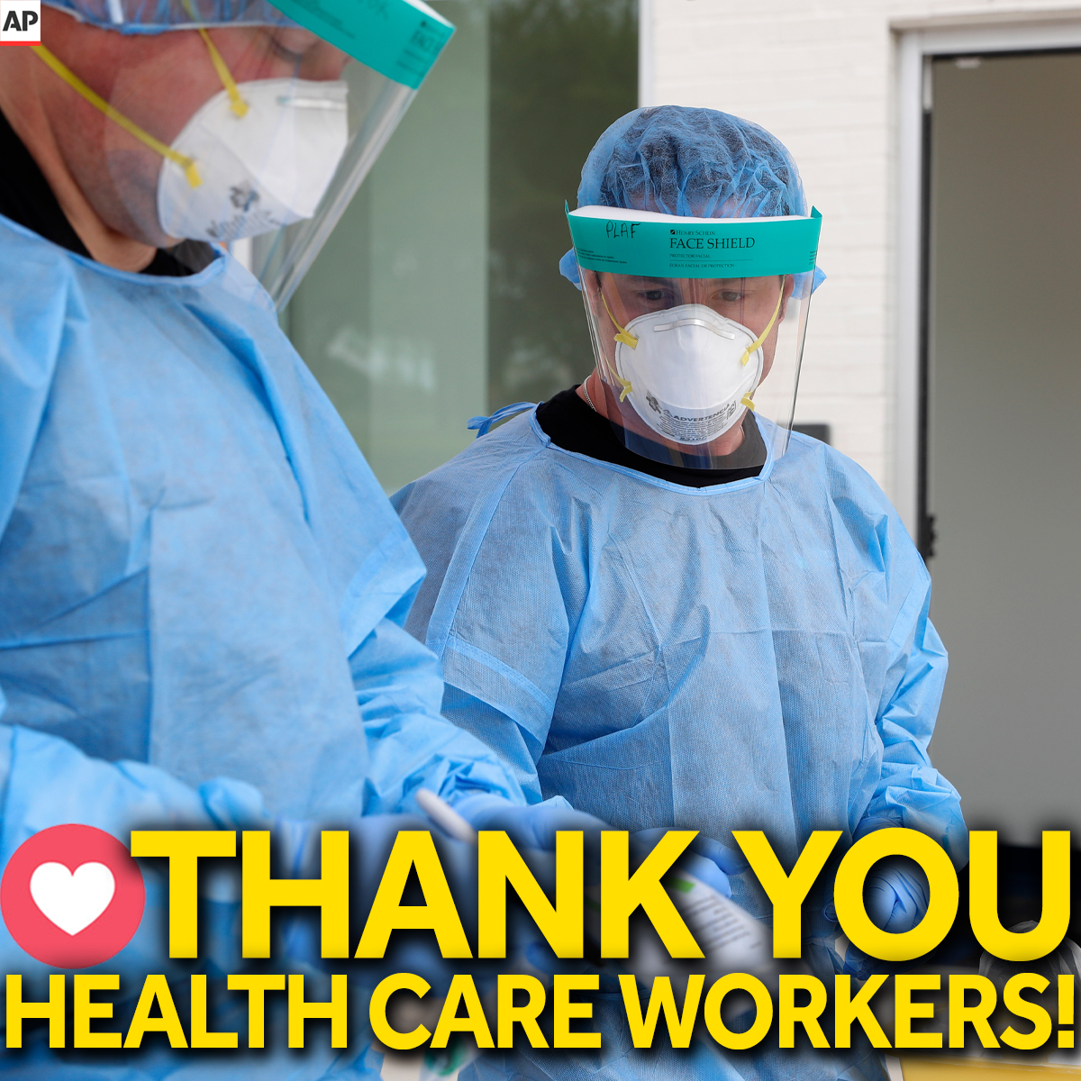 KCCINews's tweet photo. Today is World Health Day. Thanks to our health care workers during this critical time. ♥ https://t.co/m0hFwRWXMj
