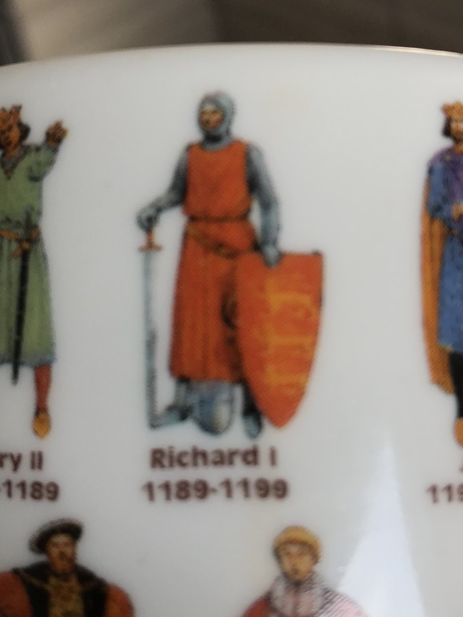 One trick Richard learnt whilst crusading was standing very still and secretly urinating into his helmet.
