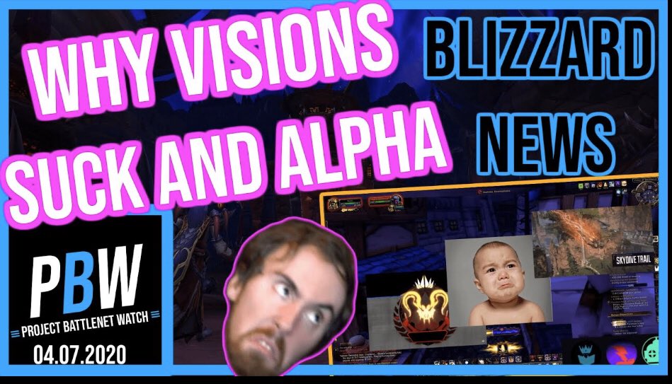 battlenetwatch's tweet image. Waiting for #Warcraft Server Maintenance to end? Check out the best Patch Day show around! This week our #Blizzard News includes #shadowlands alpha! PvP vendor? class changes + why we think Visions suck. On YouTube/podcasting platforms #Worldofwarcraft

🔵 youtu.be/4XVb7fyO0Q0