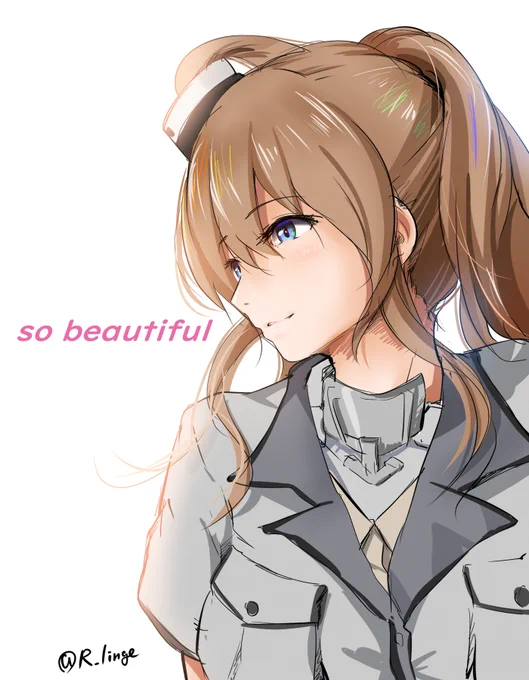 おまびゅてぃ
#艦これ版深夜の真剣お絵描き60分一本勝負
#艦これ版真剣お絵描き60分一本勝負_20200407 