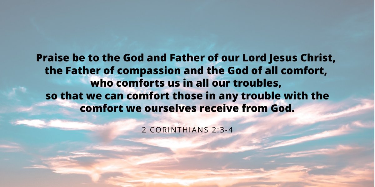 ChurchLending's tweet photo. During this time, people are searching for comfort in various things of the world.  The Word of God reminds us that the Holy Spirit is our Comforter.  Be filled and comforted by Him, so that you can comfort others and so bring glory to God. https://t.co/e0XaBsD98y