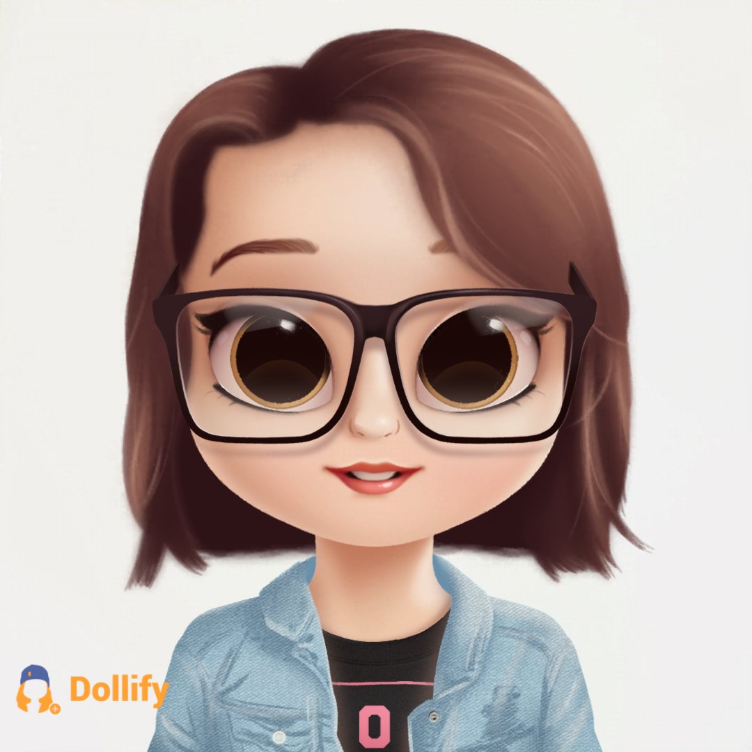 claudiachillon1's tweet photo. @ClimentJudit @palomagomis1 #INVTICUA20 
@ClimentJudit, lo hice con un app para smartphones llamada "Dollify". Es muy sencilla. De todas formas, aquí va la versión emoji de ti. 
Pd: Lo he hecho lo mejor que he sabido, pero seguro que tú puedes hacer un mejor retrato de ti misma. https://t.co/9JyPXrXYi0