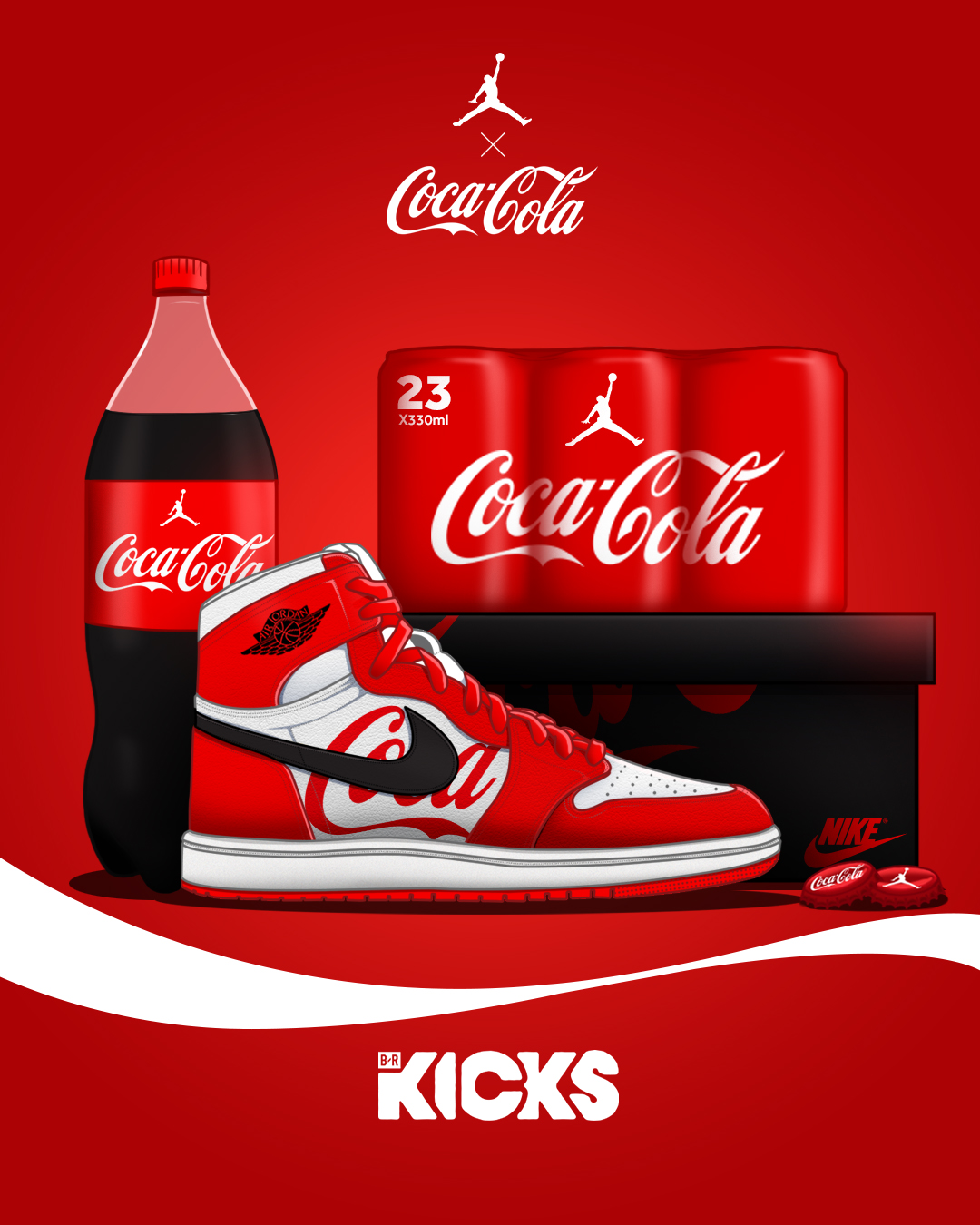 Coca-Cola x Air Jordan 1 