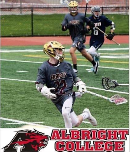 MsgrFarrellPres's tweet photo. It’s Good News! 🦁  Anthony “Chip” Travers has committed to Albright College in Pennsylvania, continuing his academic and lacrosse career!  We are very proud of you Anthony 🦁💪🏼🦁 https://t.co/JgIHGXtsi3