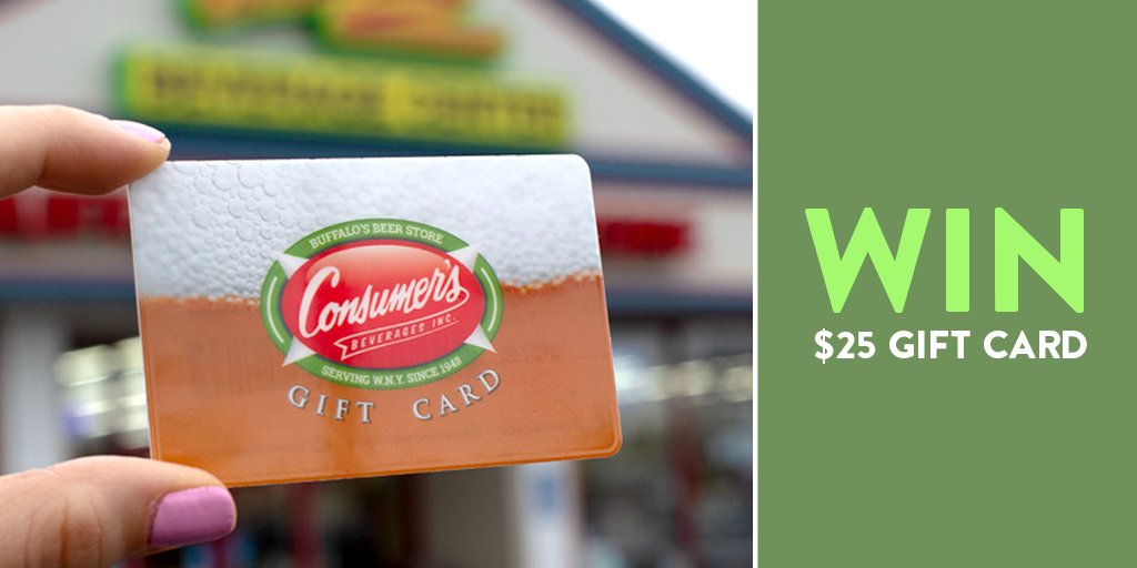 𝗥𝗘𝗧𝗪𝗘𝗘𝗧 &amp; 𝗙𝗢𝗟𝗟𝗢𝗪 for your chance to win a $𝟮𝟱.𝟬𝟬 𝗴𝗶𝗳𝘁 𝗰𝗮𝗿𝗱 that will work at any of our 18 Consumer's Beverages locations! #NationalBeerDay 🍻

One winner selected on April 14th, 2020.
*Must be 21+ to win.