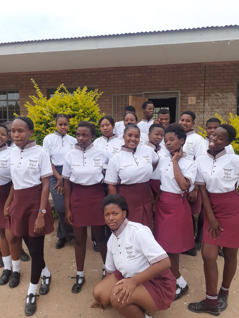 CubTrading's tweet photo. We congratulate Kgakgathu Secondary School for obtaining 100% for 2 consecutive years. 

We are proud to Donate full Matric T-shirts to this year Matriculants.  From us Cub Trading,  We say Keep it up ! 

#Cub for Education . https://t.co/CZLN2kmaiB
