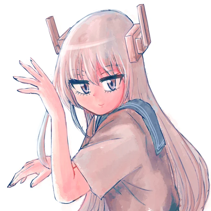 最近こういう色味にハマってる
#メエの絵 