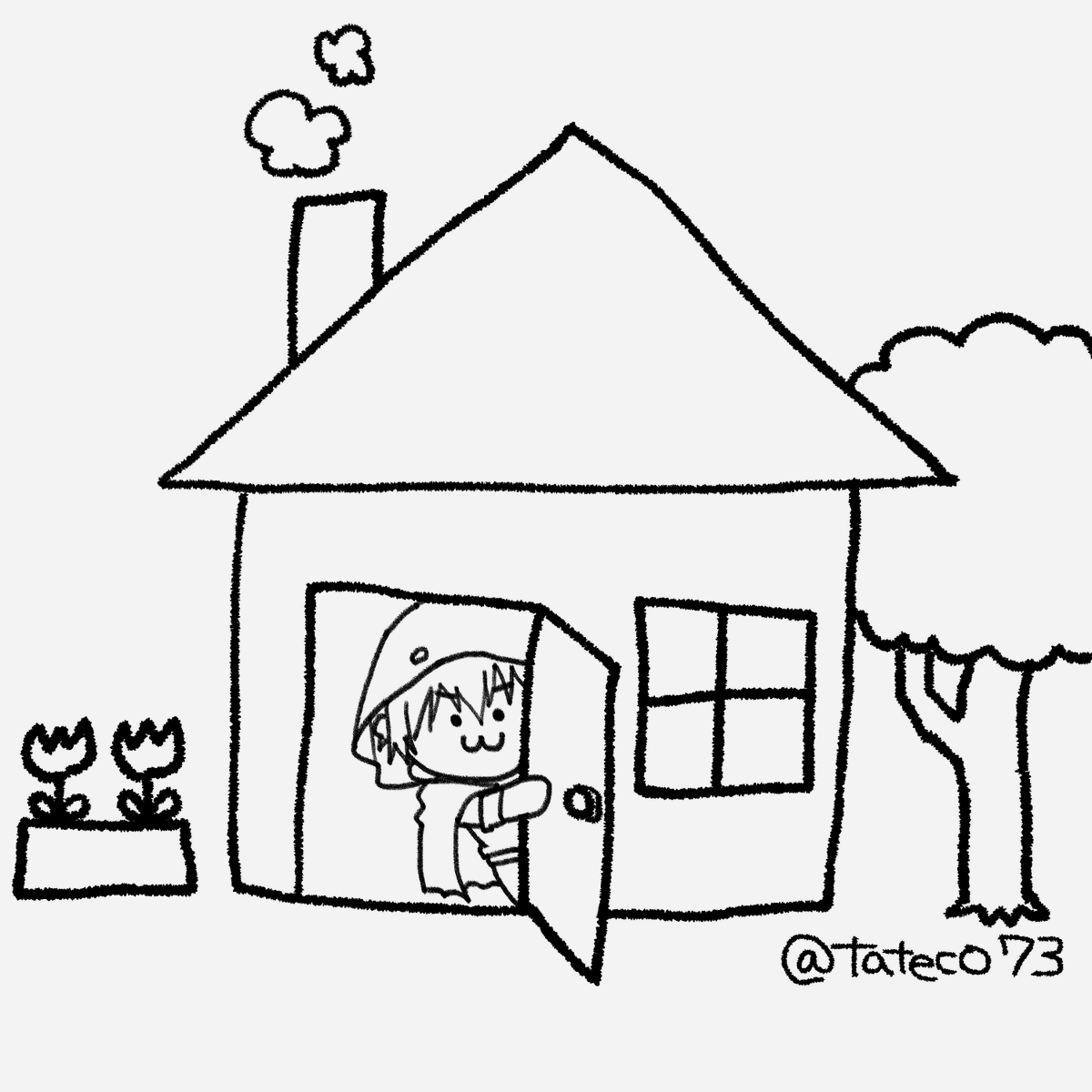 約10分で描いたぬりえもどきです。
お好きに塗ってください(/・ω・)/ 