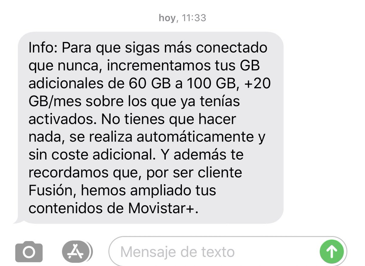 PonsJuanjo's tweet photo. Gracias ⁦@movistar_es⁩, en estos dias es importante que un operador tenga en cuenta a sus clientes, al igual que la prorroga de las promos que finalizaban estos dias. https://t.co/3aEtRRVdsH