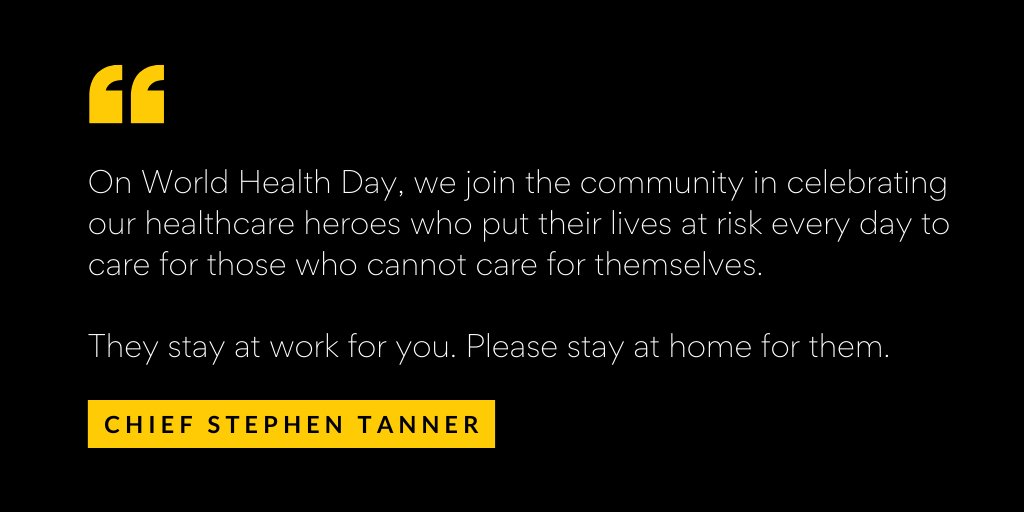 HaltonPolice's tweet photo. World Health Day is a formal day of recognition of the critical role played by all healthcare workers who are at the forefront of COVID-19 response. You are an inspiration to us all. ^jh https://t.co/s2vKLfiPDV