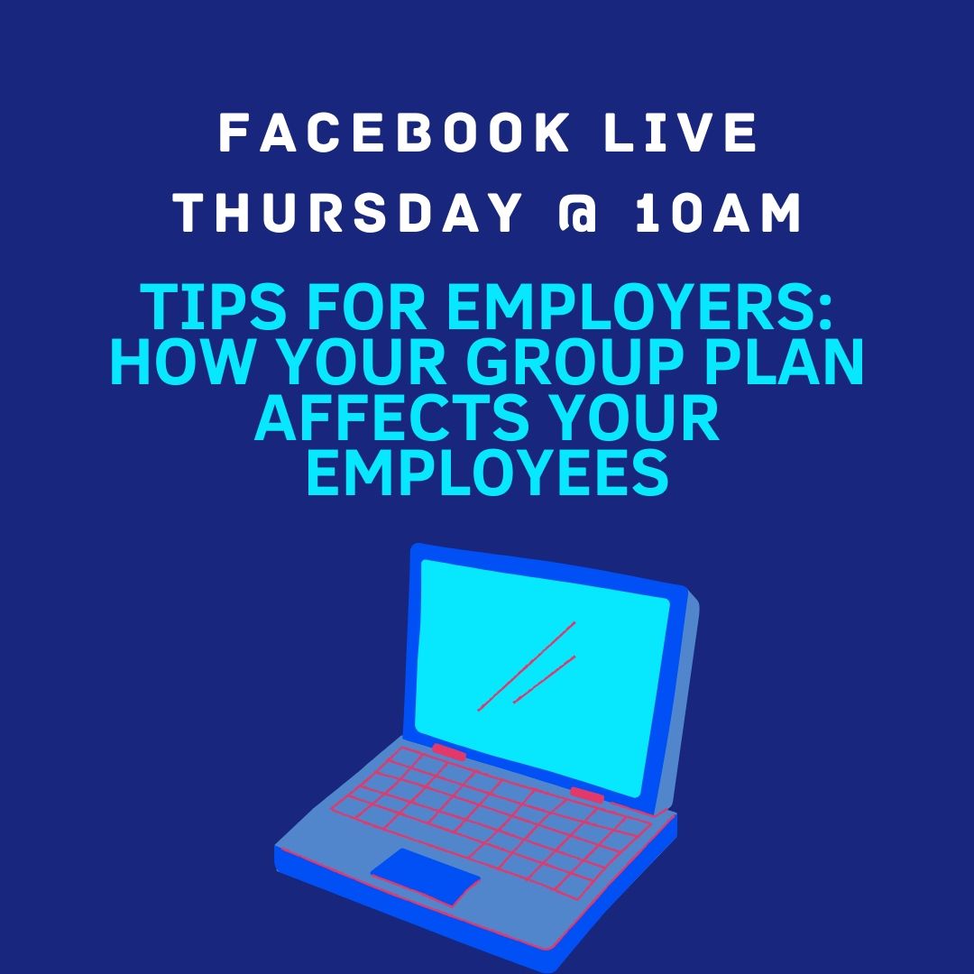 843Benefits's tweet photo. Employers, don't miss our #FacebookLive this Thursday at 10am with useful info about your group plan, the pros/cons of canceling it, and how the deadlines will affect your employees. #healthinsurance #smallbusiness #coronavirus https://t.co/eIsfHH5edm