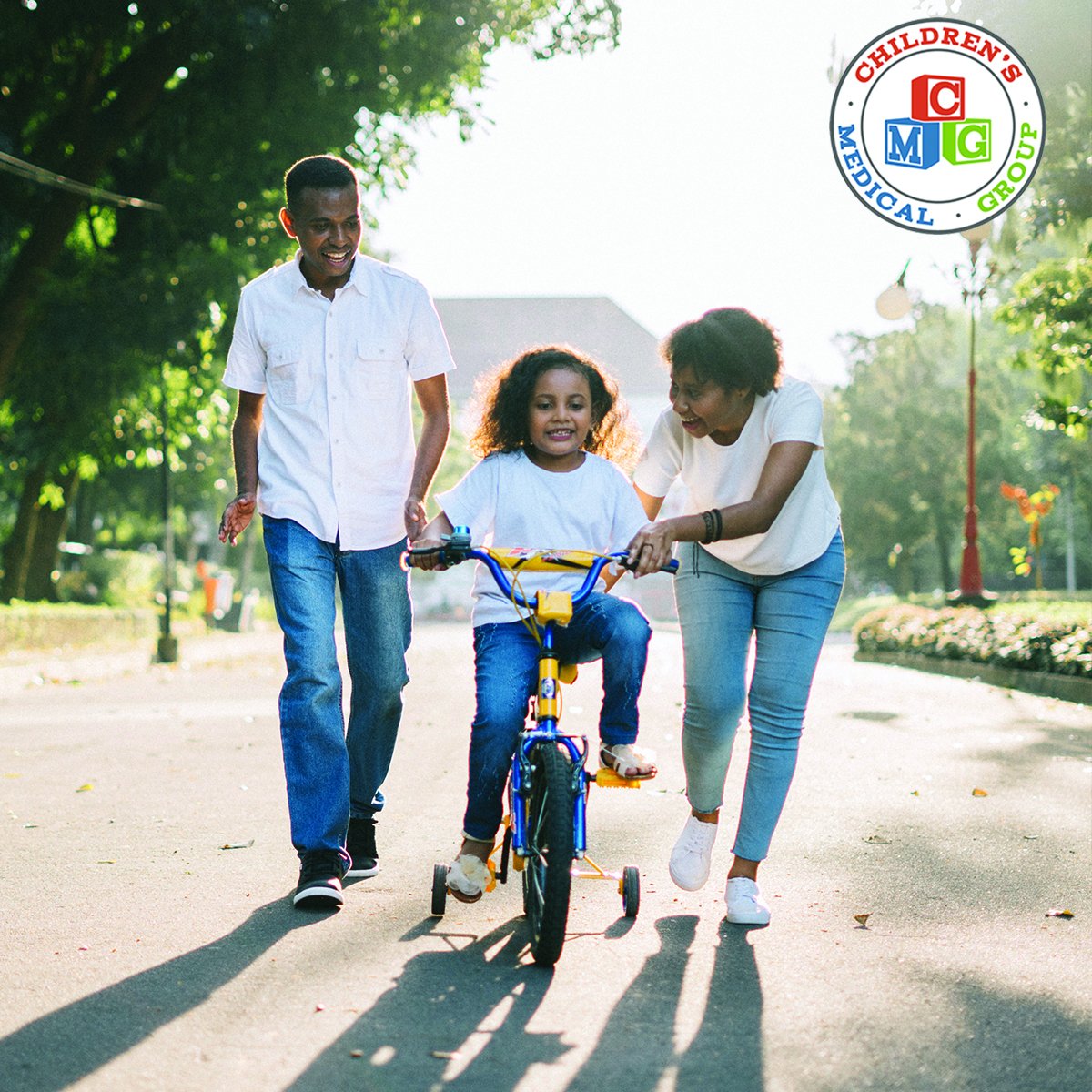 ChildrensMedGrp's tweet photo. Grab the kids and #GetActive! Take the time this week to go on a bike ride with your kids! Send us your pictures, we would love to share! 
.
.
.
#ChildrensMedicalGroup #WeAreInThisTogether #SocialDistancing #Pediatrician #BikeRide #FamilyFun https://t.co/uGhGKdLZC5