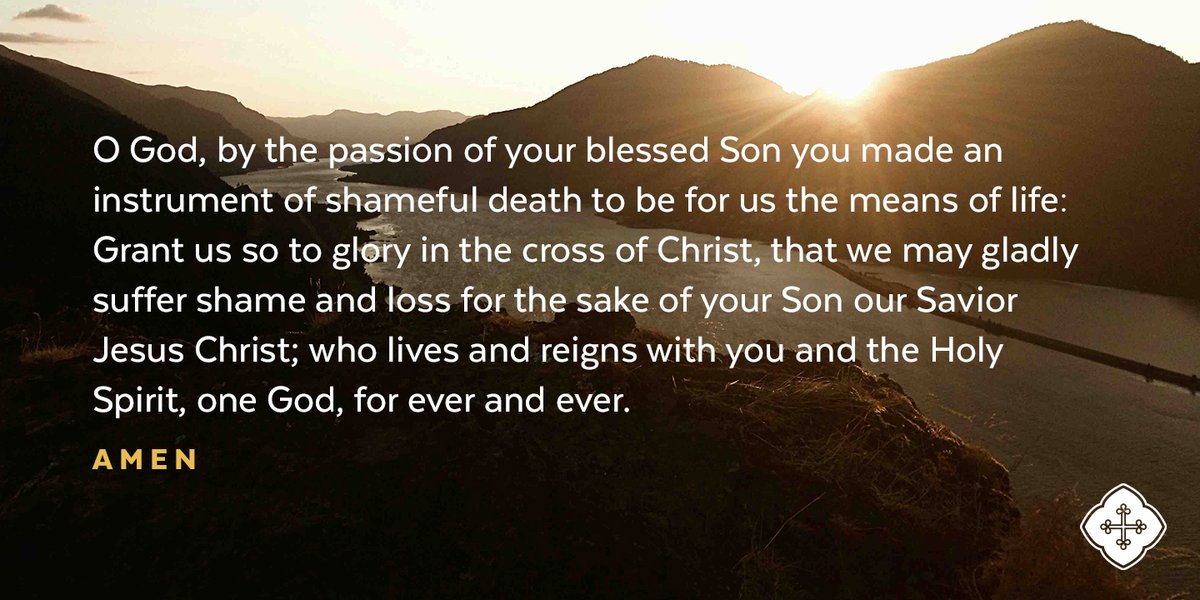 TrinityPresFW's tweet photo. A Prayer for Tuesday in Holy Week. https://t.co/PWqJzPOmus