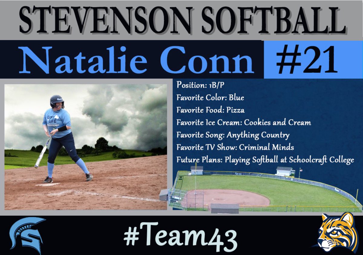 HanniganCoach's tweet photo. Salute to our Seniors, Class of 2020  @natalie_c05 - 3 Year Varsity player,   great work ethic, team player &amp; powerful bat. Thank you for your sacrifice &amp; dedication to our program. @Spartans_SHS @BlueCrew_SHS @shs_spartans @LivoniaDistrict @OcelotsSC #T43 #family https://t.co/X0vllfq2oD