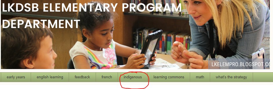 If you're looking for ways to share Indigenous voices and perspectives with your classes, check out our blog!  
There are lots of resources, links, and videos that share Indigenous stories and experiences.  
#LKDSB <a href="/LKelempro/">LKDSB Elem Program</a> #LKelempro

lkelempro.blogspot.com/search/label/i…
