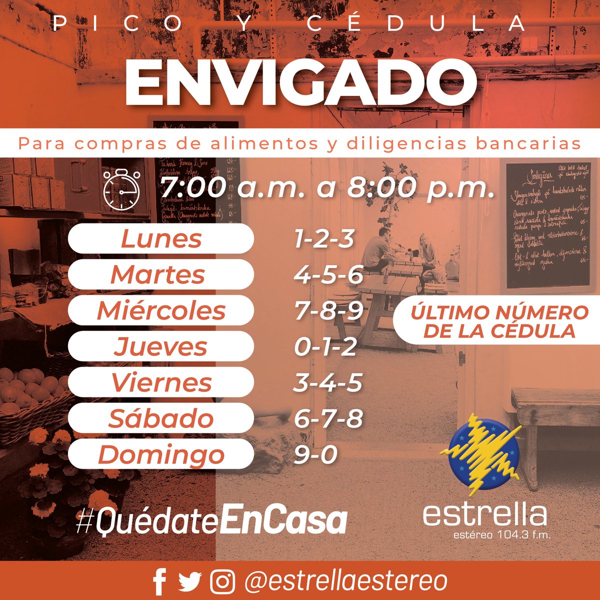 estrellaestereo's tweet photo. #EstrellaInforma 📢 la medida del #PicoYCédula en los 10 municipios de toda el Área Metropolitana 🏠🙏🏼
Toda la información en este hilo (1/3) ⬇️ https://t.co/1m5muB4cWa