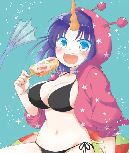 卯花さん()が回してくたよ!#絵描き繋がれ  1ちょこっとヒメのなんか 2星をふたりで単行本の中に描いたやつ 3エルマのOL日記2巻特典 4おっぱいアンソロ告知絵  2番とか塗りを再現したいなと思ったけどもう二度と無理だった!!どう塗ったの???