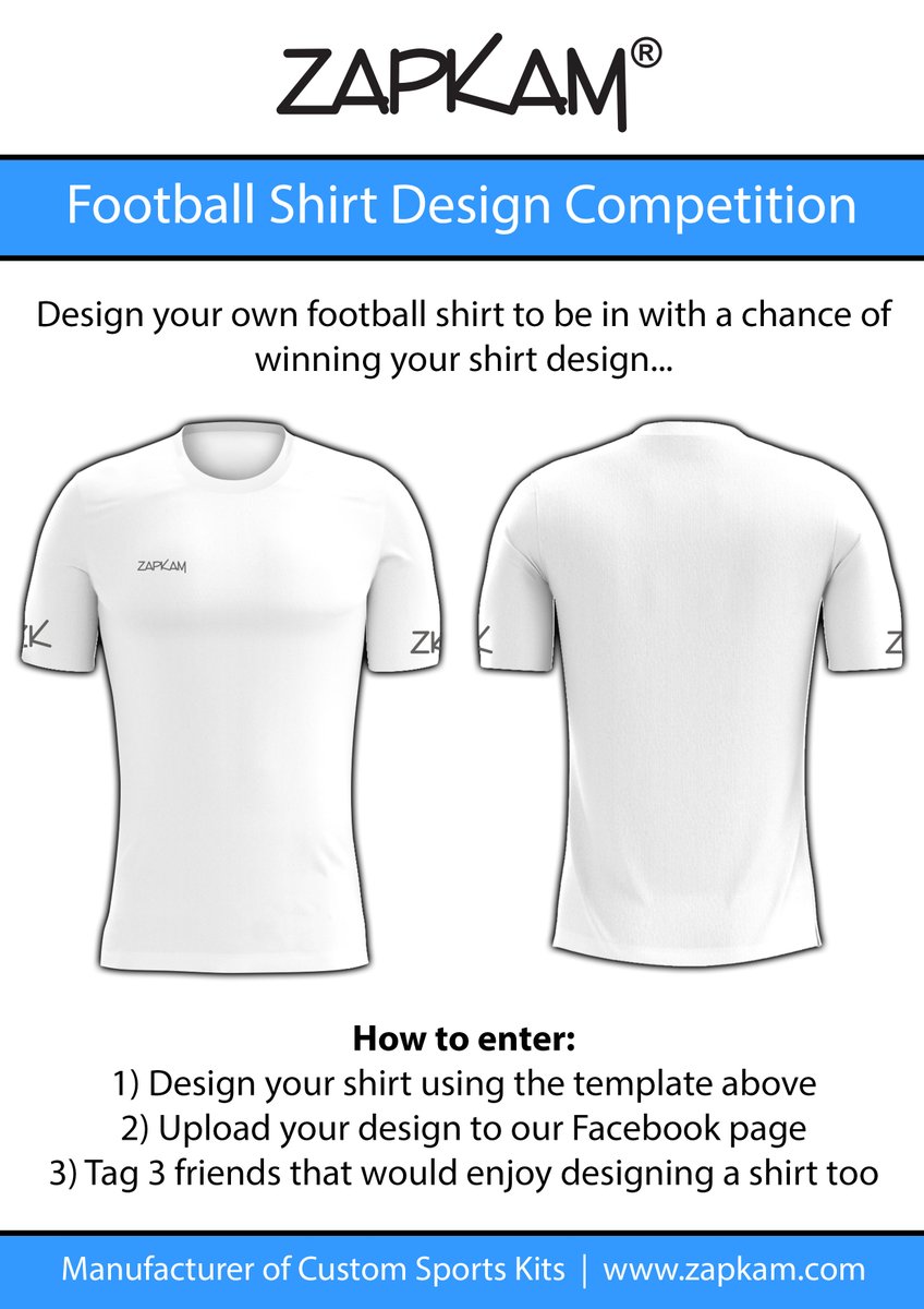 design own football shirt
