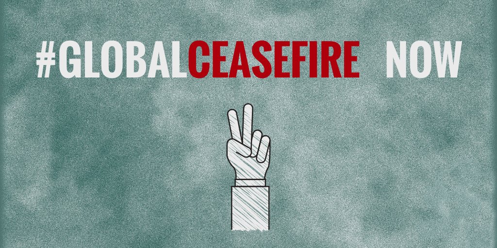 BerghofFnd's tweet photo. We’re joining the call for a #GlobalCeasefire so humanity can work together to focus on overcoming #coronavirus. RT if you support a Global Ceasefire too!

Find out more at: https://t.co/vwudmj8fmL https://t.co/Jo18cK3Rai