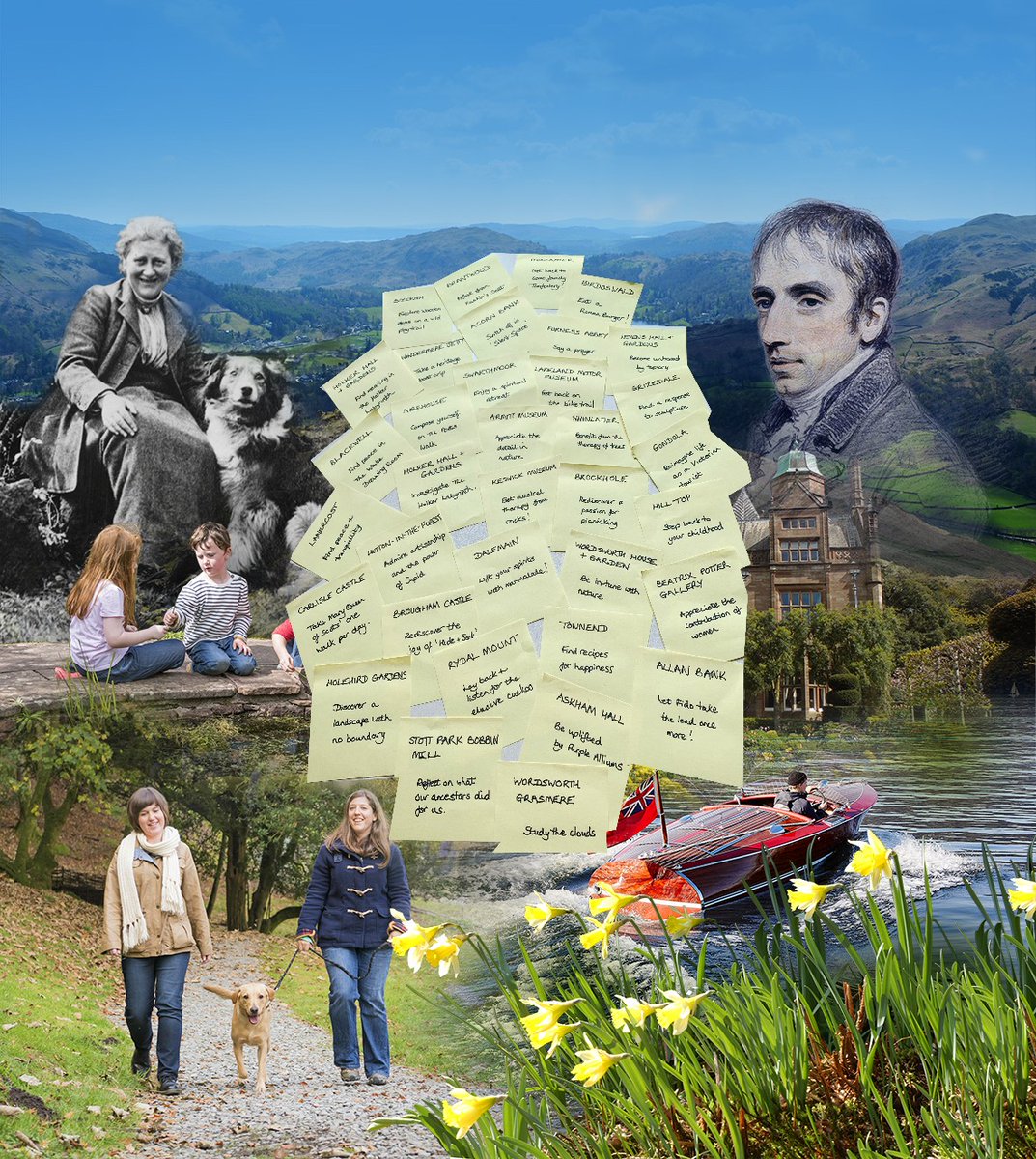 There are so many things to discover in Cumbria. Head over to @CLivingHeritage for the full story of what is available to do in this beautiful county once we are able. Also did you know it was the 40th anniversary of the Post-it Note? #stayathome #postit #wewillmeetagain