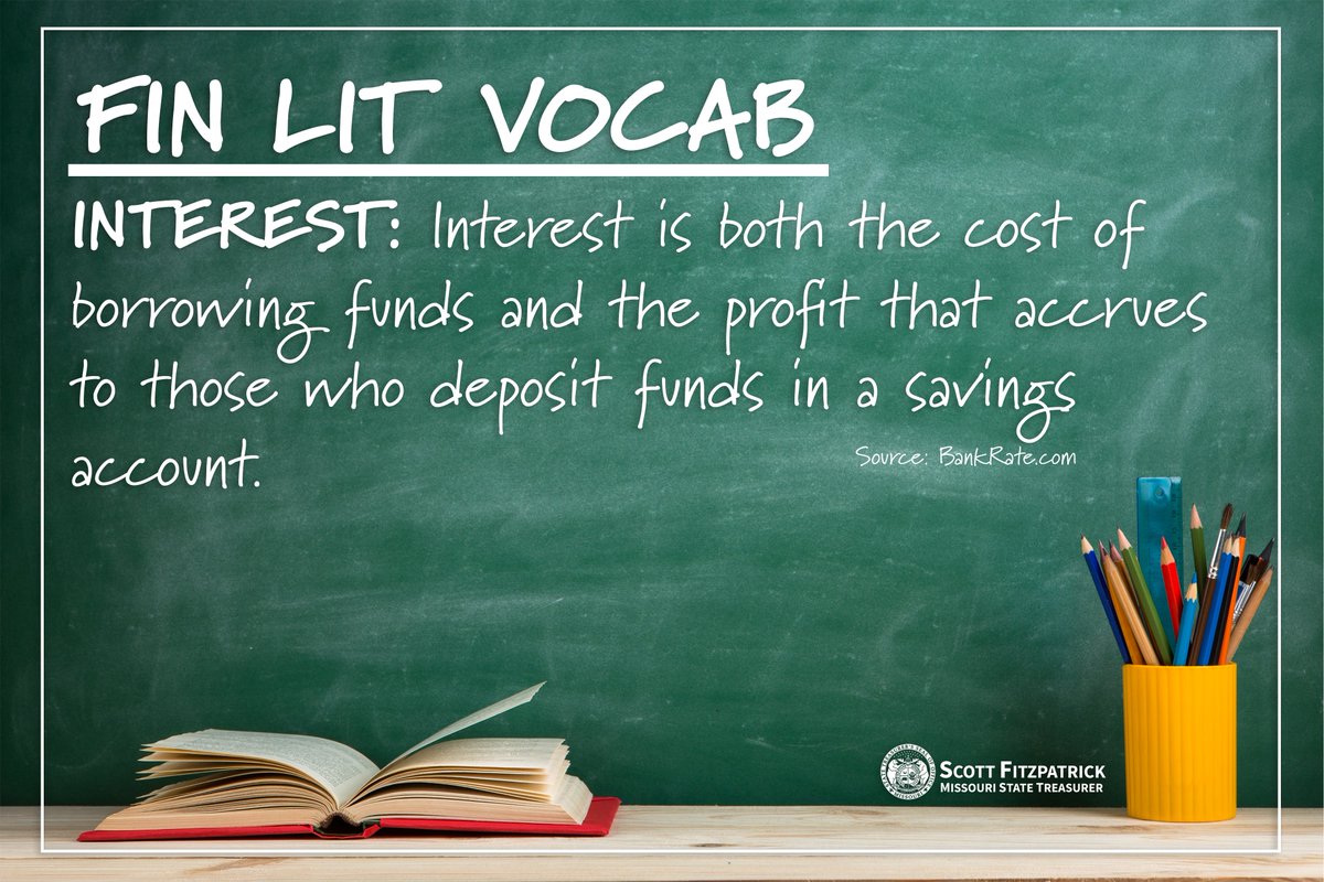 MOTreasurer's tweet photo. VOCAB LESSON: If you find the acronyms and terms in credit card advertisements confusing, you’re not alone. Below, you’ll find some helpful definitions ⬇️ ⬇️ ⬇️ #FinancialLiteracyMonth https://t.co/ZDw3Wb5Os4