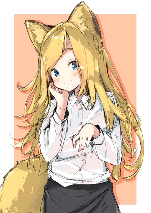 キツネミミこさん。 