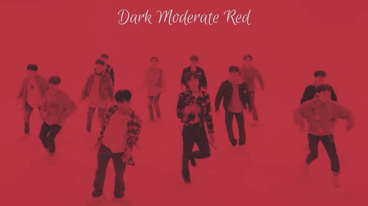 3) YOSHI - Dark Moderate Red #TREASURE  @ygtreasuremaker  @treasuremembers ✦