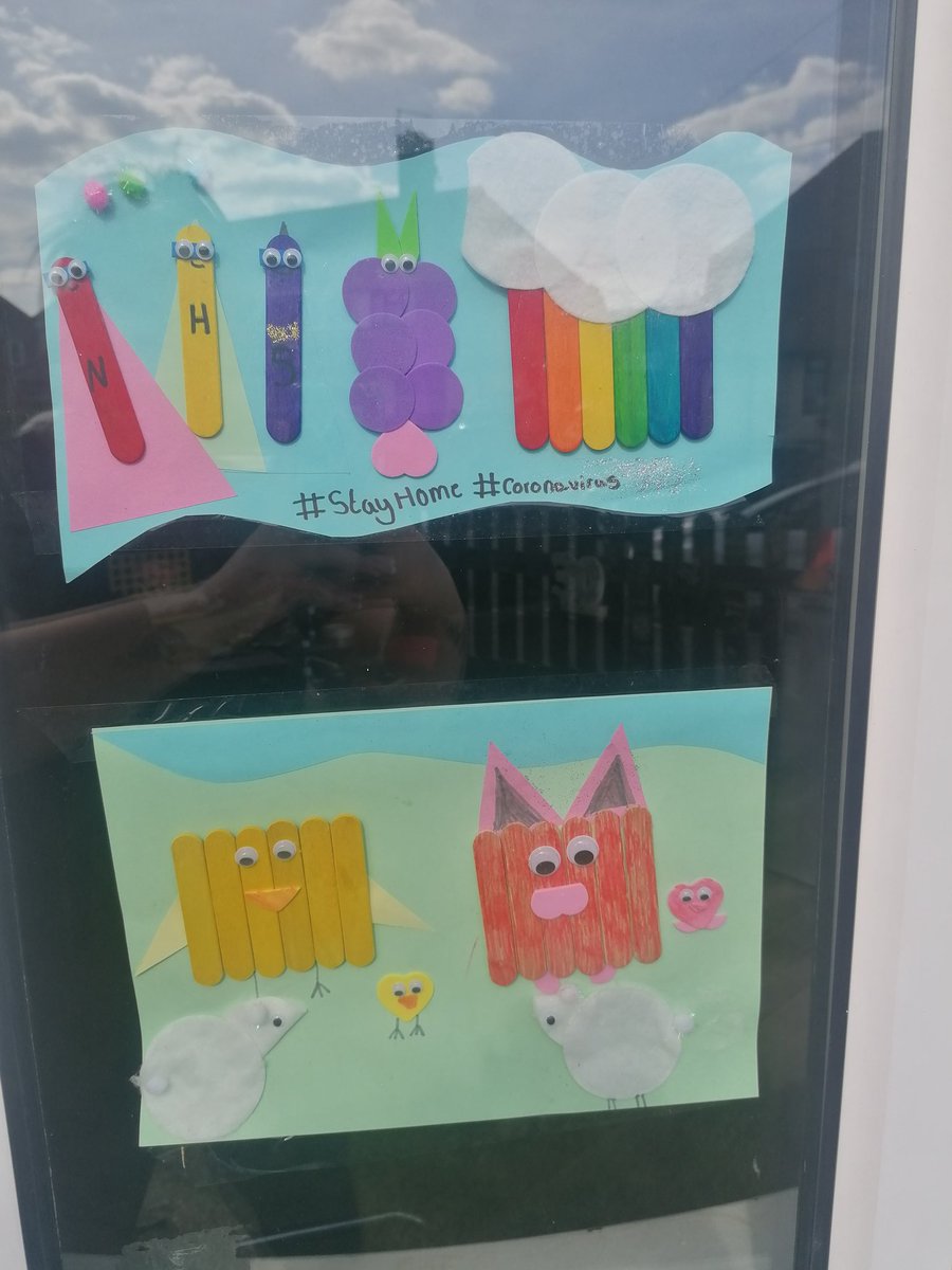LadyAngelina86's tweet image. @NottmPrimary #easterwindow #StayAtHomeSaveLives by Alexis Scavetta-Alexander