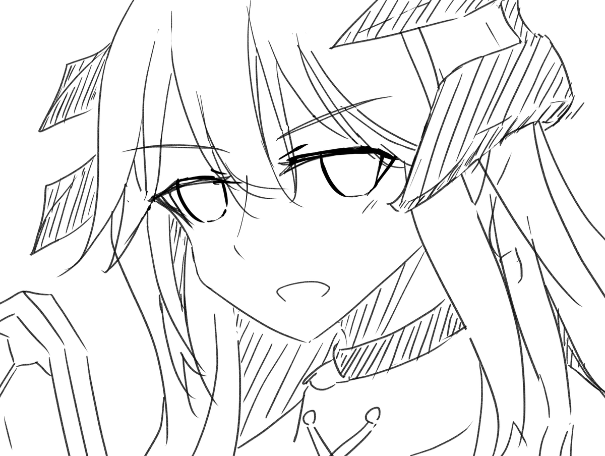 サリアさん(持ってない)落書き 