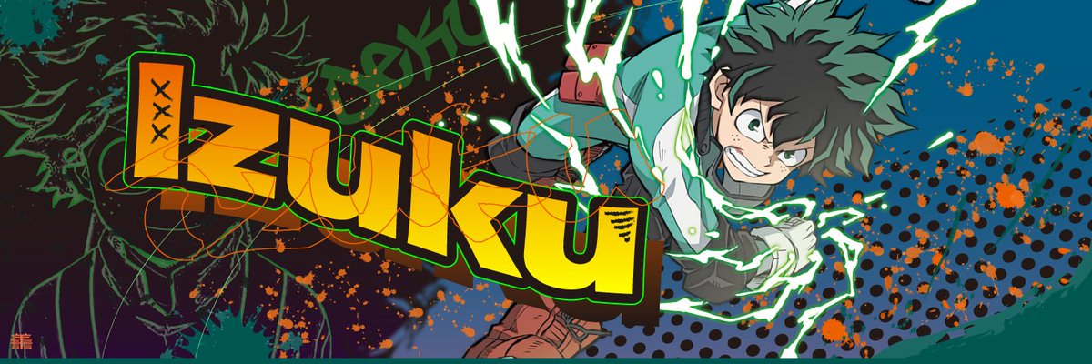 ヒロアカヘッダー3種(*ˊᗜˋ)✨ ヒロアカ好きな方どうぞ💓💓💓💓