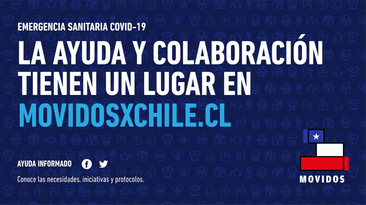 fundcolunga's tweet photo. Porque unidos trabajamos mejor ✊, recomendamos mirar la plataforma de @MovidosxChile https://t.co/a7hVRDioMw donde si eres una organización puedes registrar tus necesidades o sino hacer un aporte. También encontrarás documentos de apoyo frente al #COVID19. https://t.co/i7cDWhrCyn