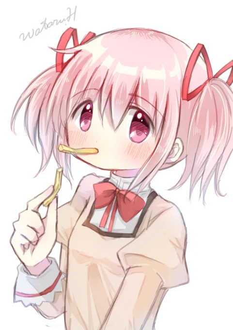 お題「ファストフード」 #まどマギ版真剣深夜の創作60分一本勝負

ポテト欲しいの?? 