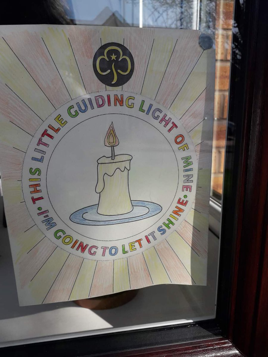 thebrownieowls's tweet photo. We've started on our county's challenge,here's Snowy owl's Guiding light. Looking forward to completing more activities @GirlguidingBly @Girlguiding_LE @alcurran33 https://t.co/YMt0H4VyMP