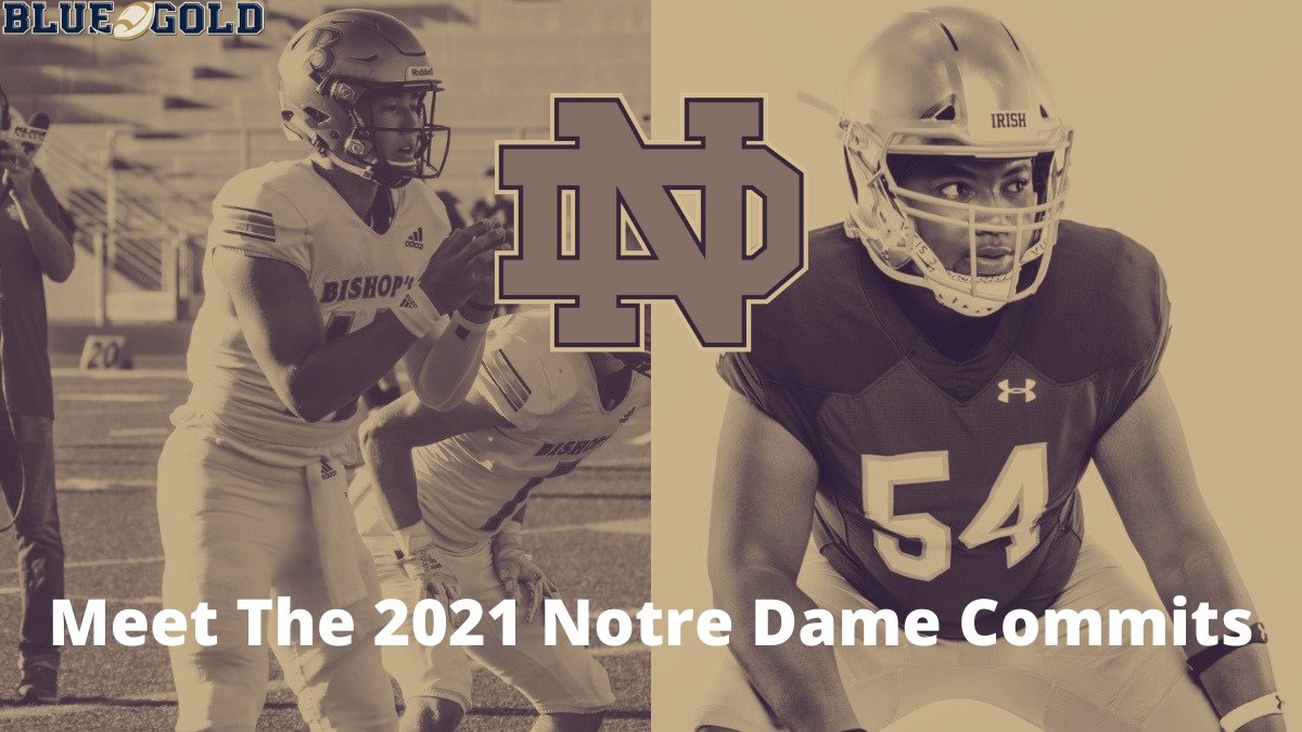 Meet The Notre Dame Fighting Irish Class Of 2021 Commitments

@Dtx_Davidd @Justin_Walters2 @LorenzoStyles3 @CaneBerrong @bfisher54_ @GabeRubio68 @tylerbuchner 

🔗: rvls.co/2UQQMde