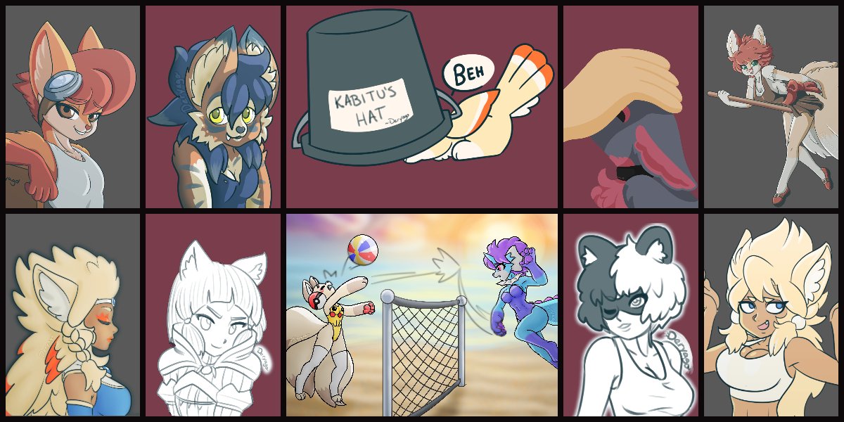 This is the banner I put together for my Ko-fi account. Stuff like this really helps sell that you care about what you do. What do I do? Animation, illustration, gamedev, writing, voice acting, and most importantly I try to encourage others.My stuff:  http://www.deryago.com 
