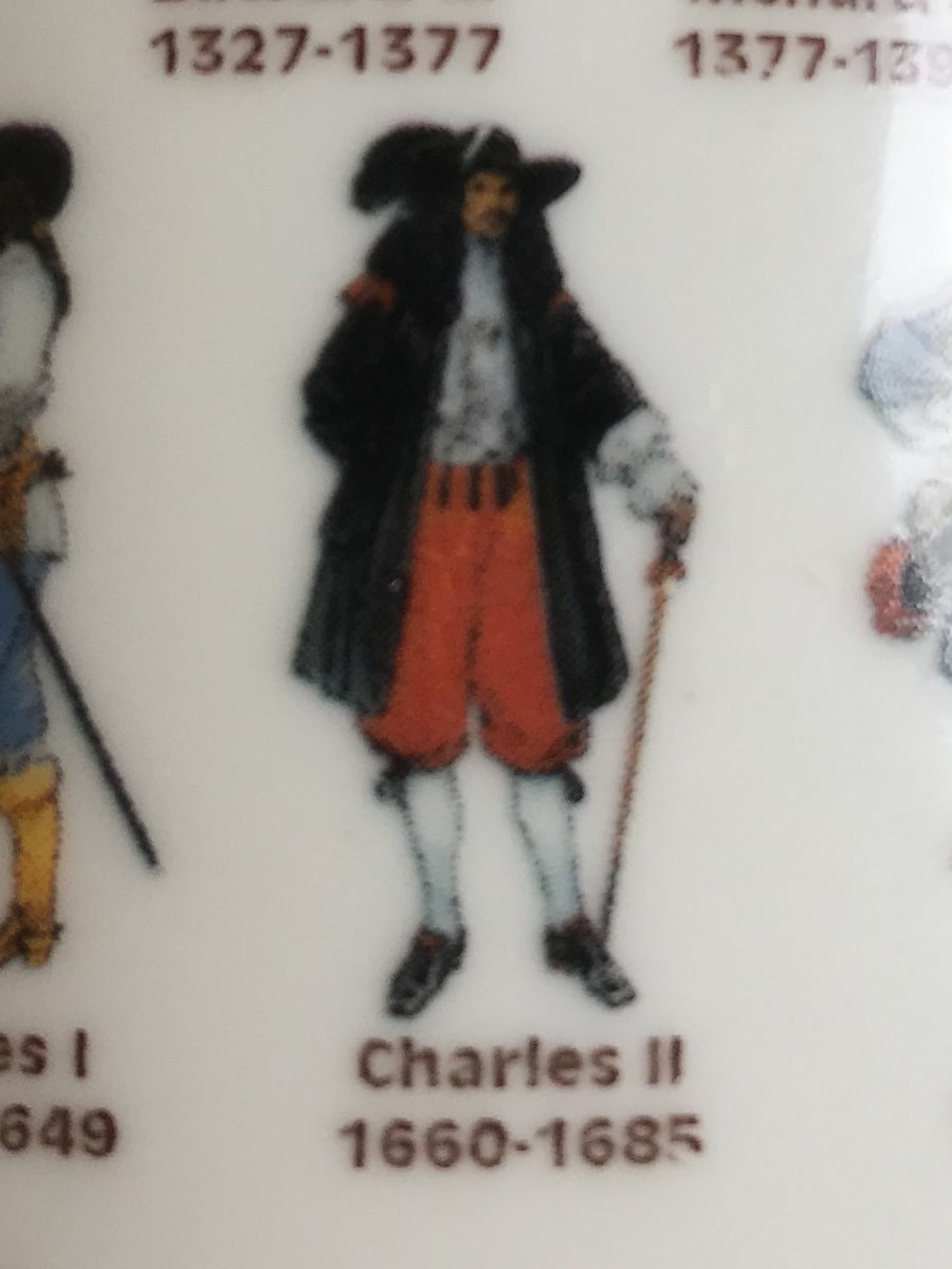 Charles realised he needed to restore the monarchy after his Captain Hook work dried up following Cromwell's closure of the theatres.