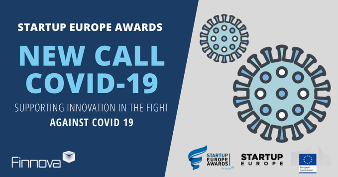 FinnovaEU's tweet photo. #diamundialdelasalud  
📢Nueva convocatoria:

📌Startup Europe Accelerator COVID19 CHALLENGE
🚀Identificamos ideas y proyectos que puedan ayudar en la lucha contra el #COVID19 🦠

💡Dirigido a #IDEAS, #STARTUPS, #pymes 

👉Inscripciones:
 https://t.co/dOqXSG8MSR https://t.co/FUpE0eGow6