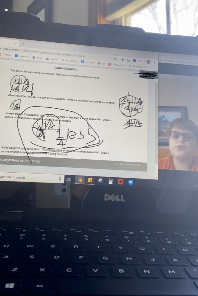 Greto_ElemEdu's tweet image. #VirtualTutoring using @PearDeck and @gmail video chat  #InRealTime #TechnologyIsAmazing