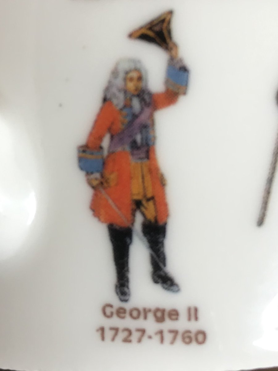 Unlike his father, George spoke English. His first word was 'taxi'.
