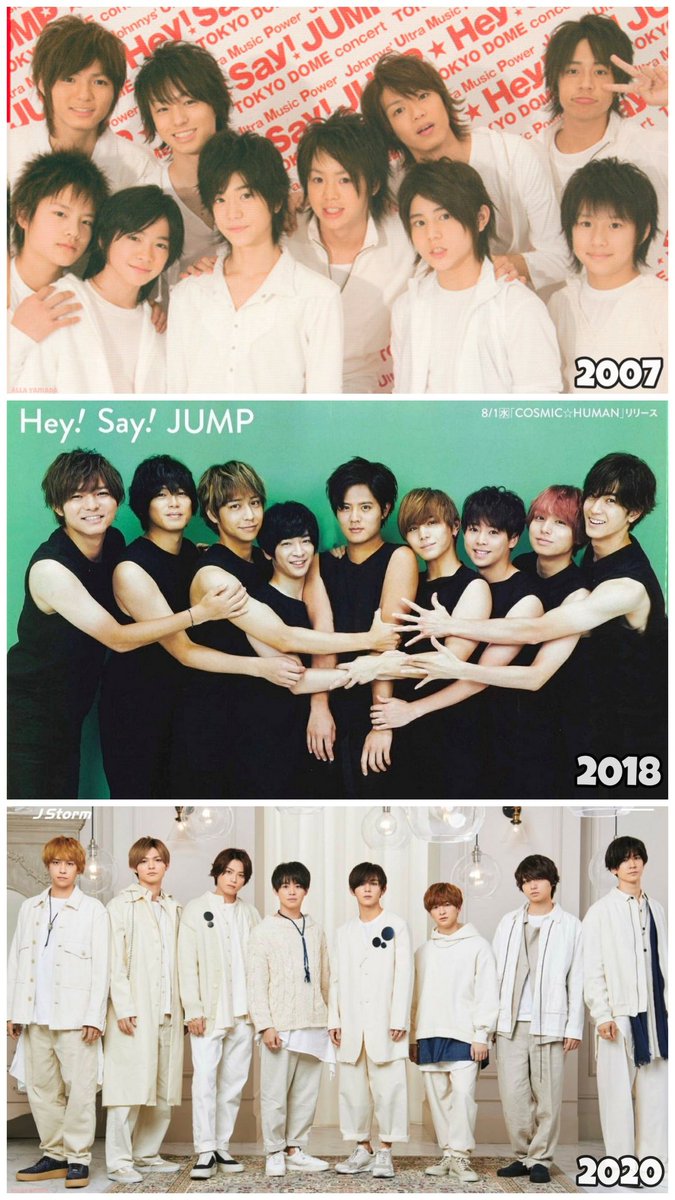 Aya Yamada Hsj 11 11 Jump To Memory Lane 11 14 Hey Say Jump 07 18 I Included 18 Because Of Keito Soooon You Ll Have 9 Members Again