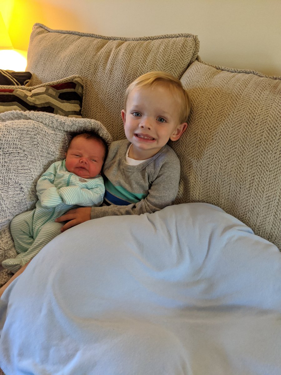 CoachBobby44's tweet photo. Well in light of a lot a sadness and scary times. I thought people would like some good news. We welcomed a new family member to the world last week. Meet Palmer Allen Henderson. Robbie has been a great big brother. Momma is recovering and doing great. #Palmerseancheese #Rahjr https://t.co/14JQ8JwZM7