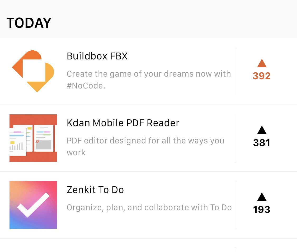 bruinengineer's tweet image. #Buildbox is the #1 Product in the World on Product Hunt today 🏆 

#NoCode

buildbox.com/ph/