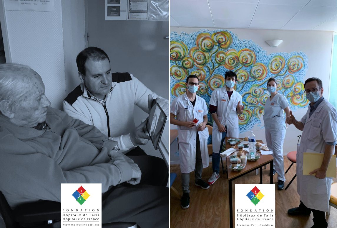 #SolidariteCOVID19 | La Fondation apporte son soutien aux Hôpitaux &amp; EHPAD de France en versant un don d'urgence de 100.000€ à la @FondationHPHF pour livrer 6000 plateaux repas au personnel soignant👩‍⚕️ et équiper 340 personnes isolées de tablettes numériques 📱