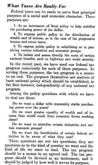 Heck, in 1946, NY Fed Chair Beardsley Ruml understood this even but the purveyors of the Mont Pelerin Society and later the Powell Memo and libertarian and right-wing think tanks made neoliberalism God. And eradicated knowledge of "the public purse" from the discourse of society