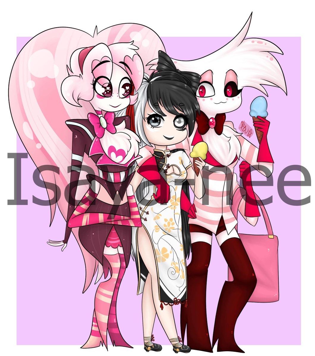PandaKyoki's tweet photo. //Finally my CM from @IsayaNee1 is finished ;A; pretty babies o3o

Tag: @HellsPinky @Wild_Geese_ https://t.co/9Tu1Z71xhE