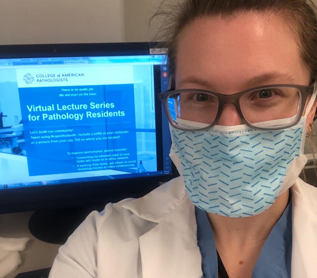MB_thepathMD's tweet photo. Ready to go (in the frozen room again) and excited for one of my favourite topics with #capvirtualpath today: #prostatepathology π #futureGUfellow @Pathologists @HHPathology @Williamson_SR https://t.co/CE2Q1m7M1S