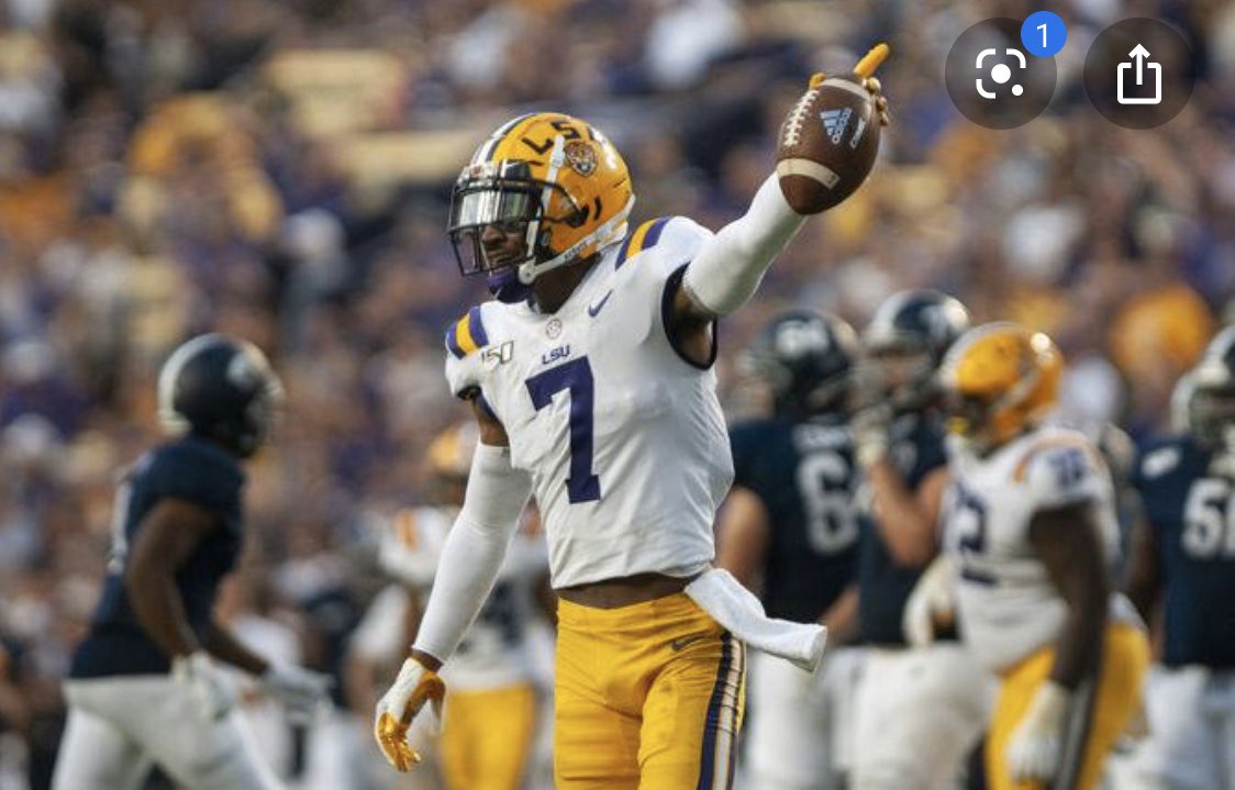 I am extremely Blessed enough to say I have a scholarship to play at Louisiana state university <a href="/Coach_EdOrgeron/">Coach Ed Orgeron</a> @LSUCoachRaymond <a href="/CoachScoe/">GuruEliteTraining1k</a> <a href="/Cassidy_Rob/">Rob Cassidy</a> @SWiltfong247 <a href="/coach_jgeorgejr/">Jeff George Jr.</a> <a href="/CoachEMURGE/">Coach Will</a> <a href="/JonSantucci/">Jon Santucci</a>