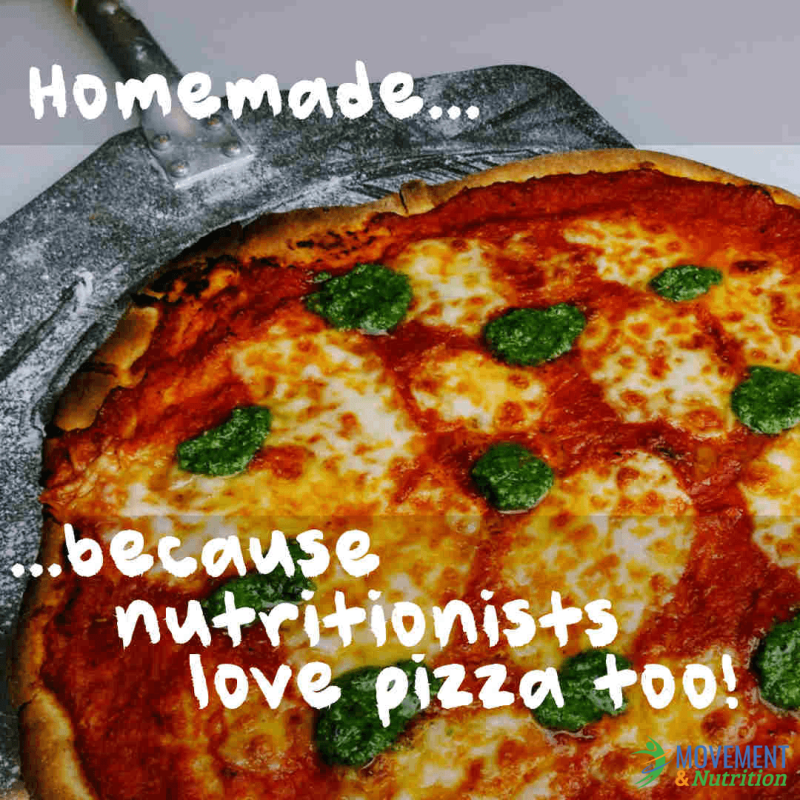 MoveNutrition's tweet photo. Everybody loves pizza! 🍕 But let's not pretend it's good for you 😊 So don't eat it often... 
...but when you do MAKE IT SPECIAL!!😋 #pizza #nutritionist #healthyeating https://t.co/0JW8zp3uMM