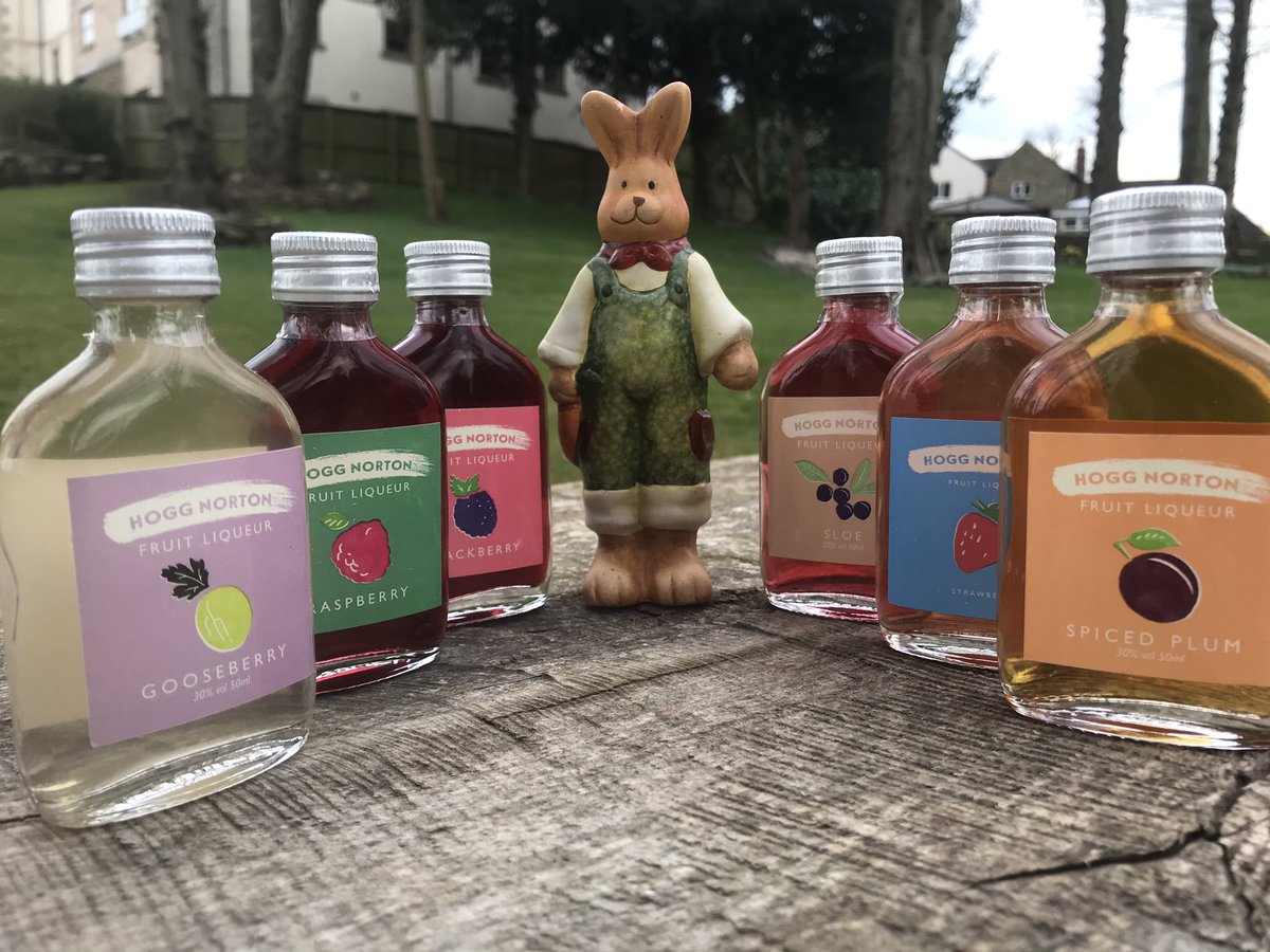 hoggnorton's tweet image. Get your Hoggnorton Fruit Liqueurs delivered for Easter All natural no additives or preservatives and 30% abv. Make it a Fruity Easter with our liqueurs while your staying in #easter @hoggnorton #liquers #easterbunny #vegan #glutenfree #eastergifts #freefrom #tryit #minatures
